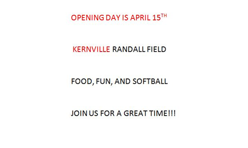opening day